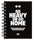 KAWAI-KAMI Trainingstagebuch & Ernährungstagebuch für Krafttraining, Fitness-Studio, Bodybuilding,...