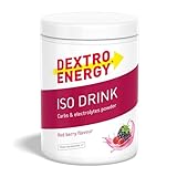 DEXTRO ENERGY ISO DRINK RED BERRY (440g) - Isotonisches Getränkepulver mit Natrium, Magnesium,...