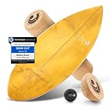 Surfin Balance Board - einzigartiges Board inkl. Rolle, Halbkugel und Balance Ball - Surf Balance...