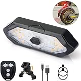 FXINRUIA E Scooter LED Blinker/Rücklicht Roller Blinker mit Fernbedienung Kompatibel mit Max G30...