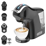 KOTLIE 5 in 1 Kaffeemaschine mit Kalt und Heißextraktion für Nespresso Original/Dolce...