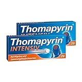 Thomapyrin INTENSIV Tabletten 2 x 20 Stück bei intensiveren Kopfschmerzen & Migräne