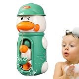 Badespielzeug Für Kinder | Badeente Mit Saugnapf & Drehbarem Wasserrad - Enten Dusche Spaß Mit...