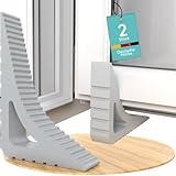 Fensterstopper [2er Set] – Fenster Offenhalter & Fensterkeil zum Lüften – Fensterfeststeller...