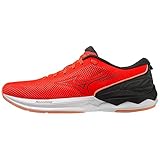 Mizuno Herren Wave Revolt 3 Straßen-Laufschuh, Soleil/Black Oyster/White, 41 EU