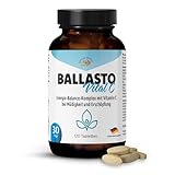 GOLDEN PEANUT Flohsamenschalen Tabletten 3 x 120 Stück Ballastoff Mix mit Maca Pulver, Flohsamen,...