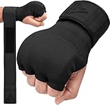 RDX Gel Innenhandschuhe Boxen MMA Muay Thai Training, Elastisch Boxbandagen 100cm Lang...