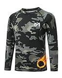 GarBull Jungen Langarm-Thermo-Shirt – Wärmeschutz, Atmungsaktivität und Komfort für kaltes...