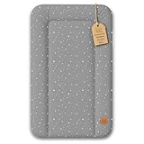 Wickelauflage Wickelunterlage abwaschbar und wasserdicht 70x50 cm - Wickelmatte zum Auflegen auf...