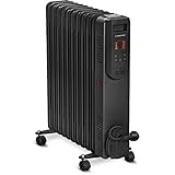 TROTEC Ölradiator TRH 25 E – Heizleistung 1000 W / 1500 W / 2500 W – Heizradiator elektrisch,...