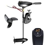80LBS Elektromotor 12V Aussenborder Bootsmotor Upgrade Elektro-Außenbordmotor 800W Elektro Outboard...