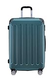 BEIBYE- Hartschalenkoffer Koffer Trolley Rollkoffer Reisekoffer Zahlenschloß 4 Zwilings-Rollen...