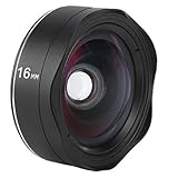 Buhdjfnke Vollbild-16-Mm-Weitwinkel-Telefonobjektiv, Verzerrungsfreies Makroobjektiv für Porträt-...