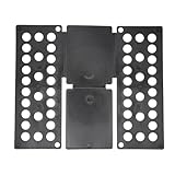 Buhdjfnke Kleiderfaltbrett Aus Kunststoff, Wäschefaltbrett für Kinder, Hemdenfaltbrett,...