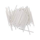 LURCH Cake Pop Stiele aus Papier, 100 Stück, 10 cm – Papierstiele für Cake Pops, Lollis, Eis &...