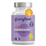 Melatonin hochdosiert - 400 Tabletten (13 Monate) - 0,5 mg bioaktives Melatonin pro Tagesdosis -...