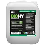 BiOHY Bodenreiniger (10 Liter Kanister) | Konzentrat für alle Reinigungsgeräte und alle Hartböden...