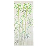 vidaXL Insektenschutz Türvorhang Bambusvorhang Fliegenvorhang Balkonvorhang Fadenvorhang...