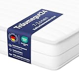 Träumegut24 AquaFlex 7-Zonen Kaltschaummatratze | Ergonomische Matratze | Härtegrad H2 & H3 |...