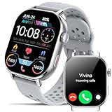 GPS Smartwatch Herren, 2.06'AMOLED Uhren Herren mit Bluetooth Anruf, 5ATM Wasserdichte Sportuhr,...