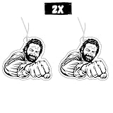 2x Bud Spencer Duftbaum Auto Fanartikel, Auto Duftspender, Duftbaum Auto tuning, car air freshener,...