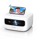 ULTIMEA Tragbarer Mini Beamer, Full HD Filmprojektor mit verbessertem WiFi 5G/2.4G und Bluetooth, 2K...