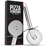 RAAFI Pizzaschneider Scharfer und Stabil Pizzaroller für Müheloses Schneiden Pizzen Mit Dicker und...