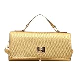 RGYBAO Damen-Handtasche aus PU-Leder, kleine quadratische Tasche, stilvolle Umhängetasche,...