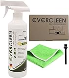 EVERCLEEN Made in Germany Screen Cleaner Pro Bildschirmreiniger 500ml + Mikrofasertuch....