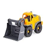 Dickie Toys - Volvo Radlader Tough Loader (26 cm) - Spielzeug-Bagger für Kinder ab 3 Jahre mit...