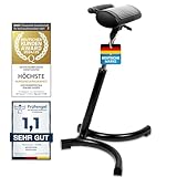 Werkfox® Stehhocker Ergonomischer Höhenverstellbarer Hocker; Stehhilfe Werkstatthocker Stehstuhl...
