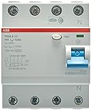ABB Fi-Schutzschalter 2CSF204101R1400, 4-polig, F204A-40/0,03