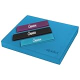 ALPIDEX Balance Pad 40x34x5 cm Balancekissen Blau inkl. 3 Fitnessbänder Stabilität Koordination...