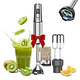 Anybear Stabmixer, 1100W 2-in-1 Stabmixer mit Vollkupfermotor & Edelstahlgehäuse, 15...