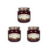 Den Gamle Fabrik Erdbeermarmelade - Dreierpack, 3x600g Gourmet Fruchtmarmelade