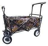 ZGYOZMNG Festivalwagen Campingwagen Gartenwagen Tragbarer Klappwagen Mit 4 Rädern Gartentrolley...