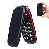 CHAKEYAKE Seniorenhandy ohne Vertrag, Klapphandy Mobiltelefon mit Großen Tasten, 2G GSM Handy für...