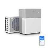 Midea Portasplit Klimaanlage, Mobile Wärmepumpe, Kühlen A++/Heizen A+, 12000 BTU 3, 5kW, für...