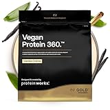 Protein Works | Vegan Protein 360 – GOLD Innovation, Vanillecreme, 33 Portionen, 100% pflanzlich &...