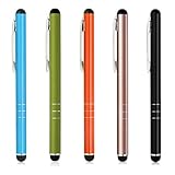 5 Stück Touchscreen Stift, Handystifte zum Tippen, Eingabestifte für iPhone, Samsung Galaxy,...