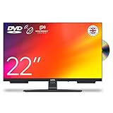 Cello C2224F 22' Full HD LED TV mit rahmenlosem Design Integrierter DVD-Player Triple Tuner...