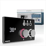 Schütte AQUADOT Digitales Duschsystem mit Smart Control, Unterputz Duscharmatur Digital, Armatur...