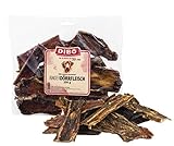 DIBO Dörrfleisch, 250g-Beutel, Naturkau-Snack oder Leckerli für Zwischendurch, Hundefutter,...