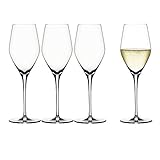 Spiegelau & Nachtmann, 4-teiliges Champagnerglas-Set, Kristallglas, 270 ml, Authentis, 4400185