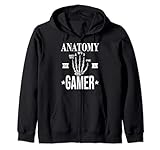 Anatomy Of A Gamer WASD T-Shirt Design Funny Kapuzenjacke