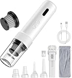 Topipop Handstaubsauger -21000Pa 5-in-1 Akku Autostaubsauger, Stark Saugkraft & Wiederaufladbarer...
