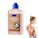 Kokosnuss Körperöl, Straffendes Pflegeöl Für Trockene Haut, Nährende Massageöl Mit Strahlendem...