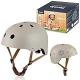 LIONELO Helmet Schutzhelm für Kinder, verstellbar 50-56 cm, Kinnschutz, Intertek zertifizierter...