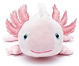 Uni-Toys - Axolotl (rosa) - 32 cm (Länge) - Plüsch-Wassertier - Plüschtier, Kuscheltier
