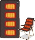 Elektrisch Beheizbare Heizkissen Wärmekissen,Beheiztes Sitzkissen, 45 x 90 cm Ultraweich Heizkissen...